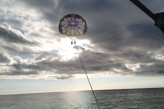 15-minute Private Parasailing Experience in Cozumel - Leaving Marina Caleta for the Costa area