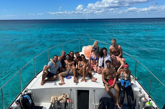 2 Tank Cozumel Reef Boat Dives - The surface break: snacks, views, and a useful reset