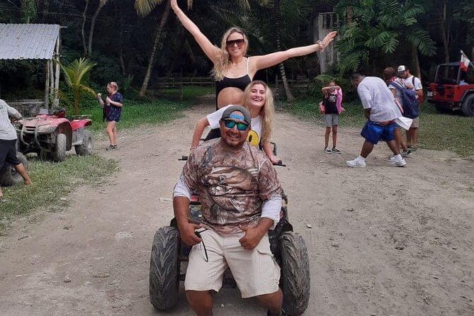 4-Hour Jeep and ATV Tour with Snorkel in Cozumel with Lunch - The ATV ride deserves a careful safety check