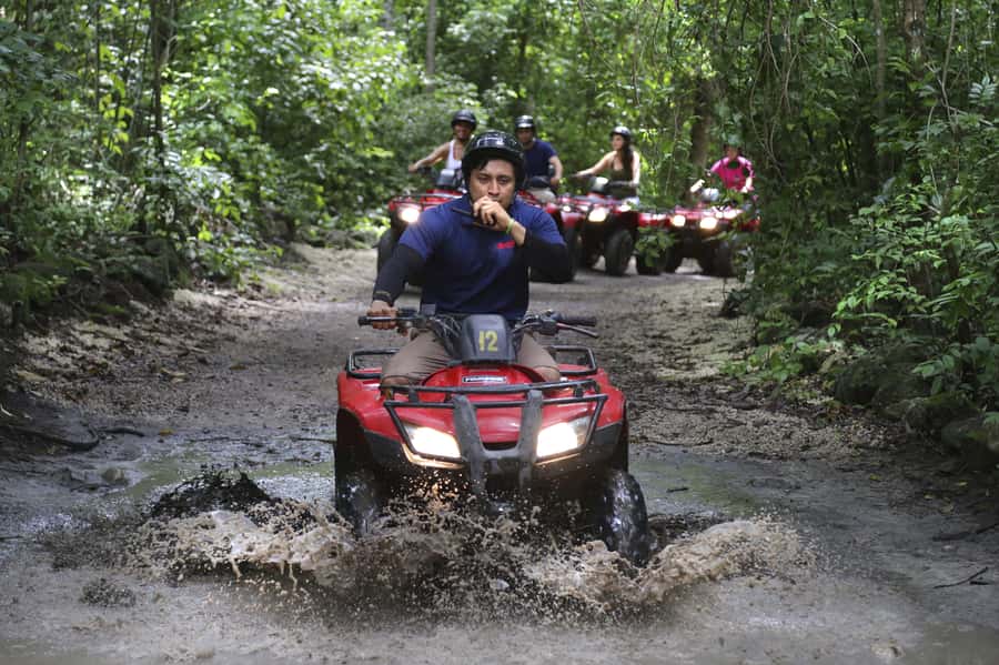 ATV Adventure to Jade Cavern Double - From the Meeting Office to the Cozumel Jungle