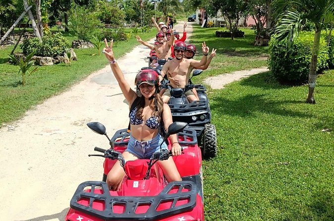 ATV Jungle discovering the wild Jade Cavern and Mayan Village - Tequila tasting, with a clear eye on the extras