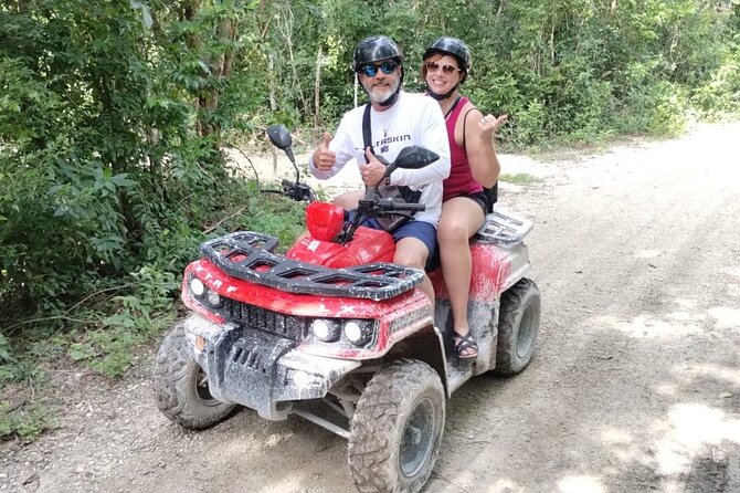 ATV Ride Discover the Jade Cavern and Drive Through The Jungle - Riding Cozumel’s jungle tracks