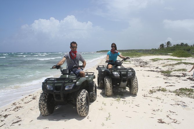 ATV Seashore + Cenote Combo: Mezcalitos & Mayan Cenote Experience - Riding from Castillo Real to Mezcalitos