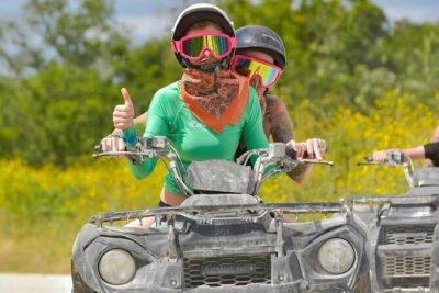 ATV tour to jade cavern with transfer (single or double)