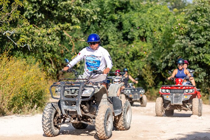 Best Cozumel ATV Jungle Tour + Jade Cavern + Beach + Locker - Jade Cavern and the Mayan cenote stop