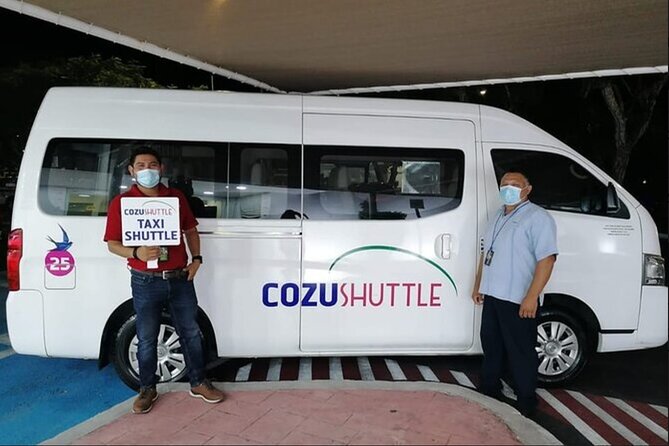 Cheaper Shared Shuttle from airport to any resort in Cozumel - What the 10 to 15 minute ride really means