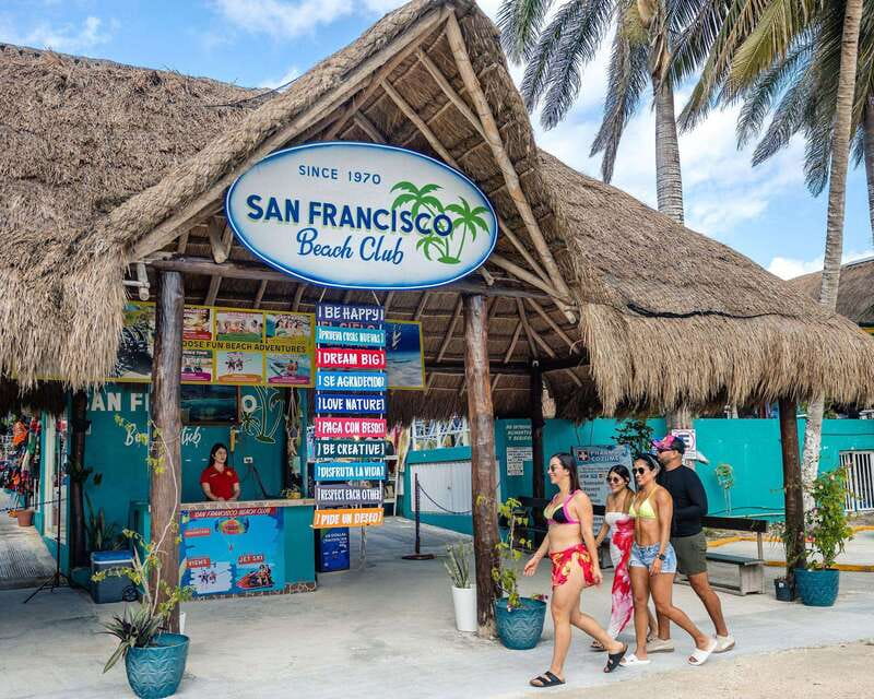 Cozumel: Best Day Pass at San Francisco Fun Beach Club - Getting there without losing the value