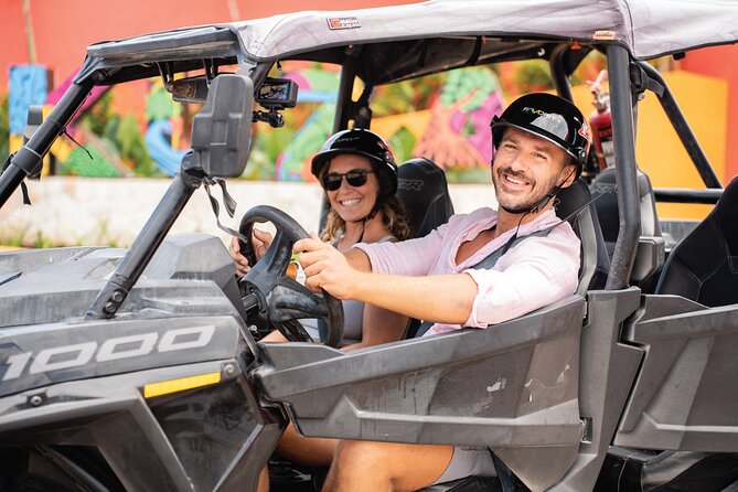 Cozumel: Buggy Off-Road Tour, KUZÁ Beach Park, Buffet & Open Bar - One water activity, plus plenty of free time
