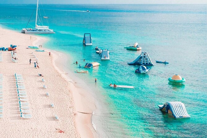 Cozumel Catamaran Fun: Snorkeling, Open Bar & Water Park - Setting sail from downtown Cozumel at 1 p.m.