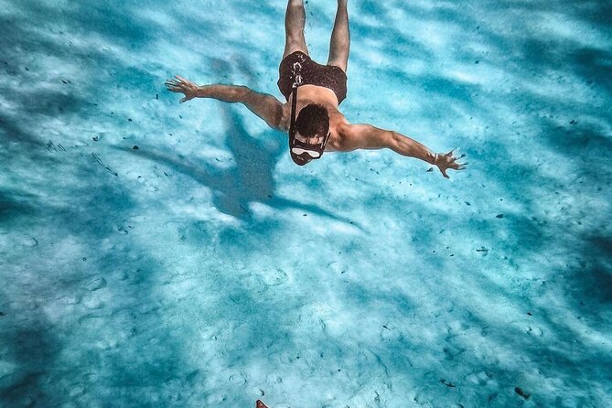 Cozumel Catamaran Tour: Snorkel at Top Reefs & Open Bar - El Cielito Beach brings the food and bar service