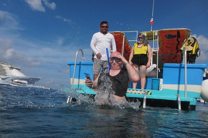 Cozumel Coral Reef Snorkeling by Glass Bottom Boat with Guide - Villa Blanca Wall: the quick first look