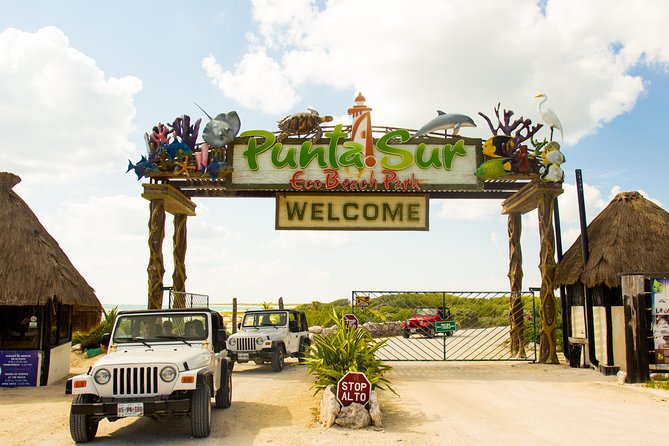 Cozumel Jeep and Snorkel Adventure with Lunch at Punta Sur Park - Punta Sur and the old Mayan storm marker