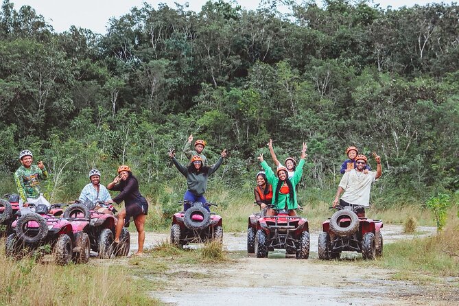 Cozumel Jungle ATV Adventure and Unlimited Beach Break - Pickup across Cozumel, with one important transport gap