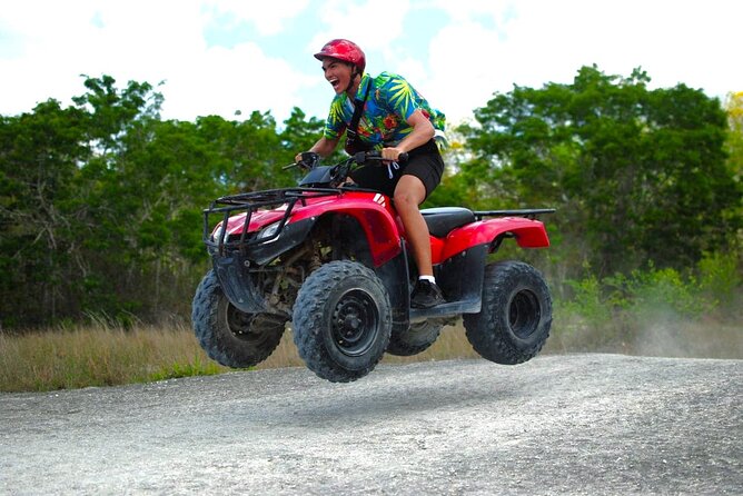 Cozumel Jungle ATV Adventure and Unlimited Beach Break - Dzul-Ha Reef: two hours to slow down