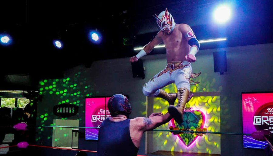 Cozumel: Mexican Wrestling Show with Tacos & Margaritas! - Finding Barriecito opposite Puerta Maya