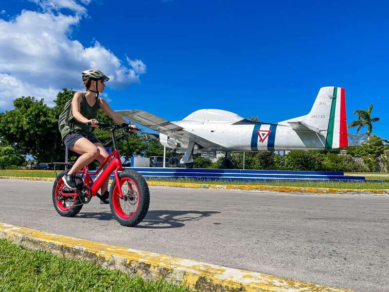 Cozumel: North Shore E-Bike Adventure & Beach Break - The secret lookout and mainland views