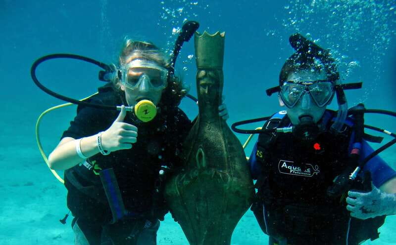Cozumel: One Tank Scuba Dive and Full Chankanaab Park Access - The briefing: simple skills before open water