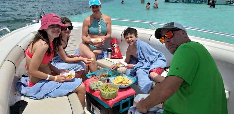 Cozumel: Private Charter Boat and Snorkel Day Trip - Leaving Marina Fonatur for Cozumel’s southern coast