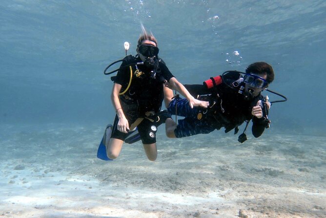 Cozumel underwater 2 Tank Dive by boat - Getting ready at Caleta Harbor