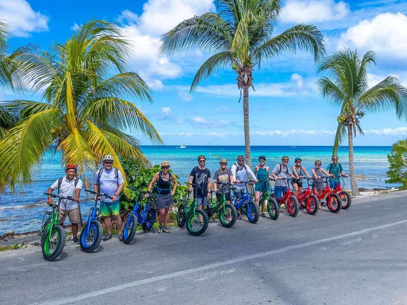 Cozumel: West Coast E-Bike and Snorkeling Tour - Snorkeling at Sky Reef Beach and Tormento Reef