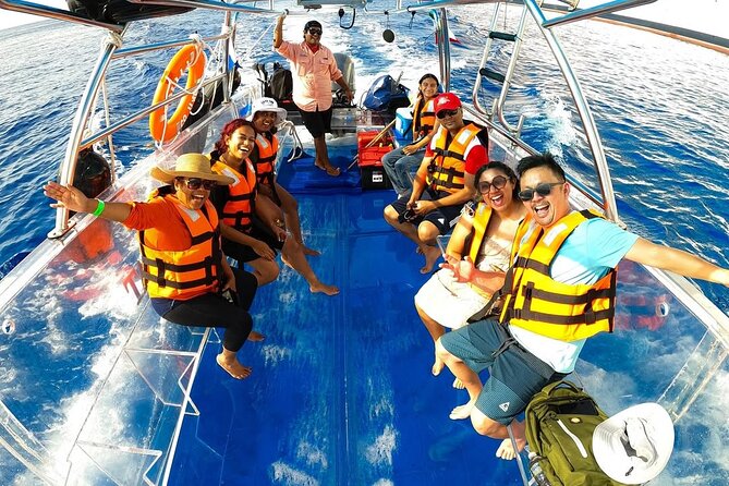Crystal Boat Trip and Snorkeling Tour from Cozumel - A transparent boat ride with a different view of Cozumel
