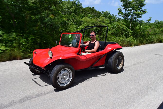 Dune Buggy Adventure in Cozumel with Snorkel and Mexican Lunch - Driving Cozumel in a manual dune buggy