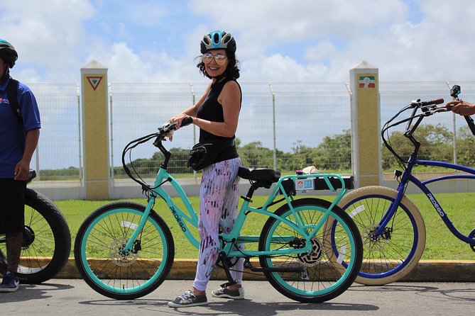 E-Bike City Tour though Cozumel & Taco Tasting Tour - Aircraft, monuments, and the black coral connection