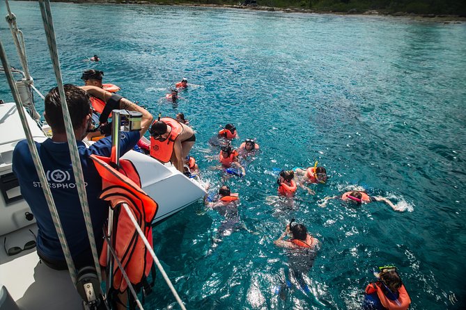 El Cielo Cozumel Snorkel tour by Catamaran - The food is casual, not the main reason to book