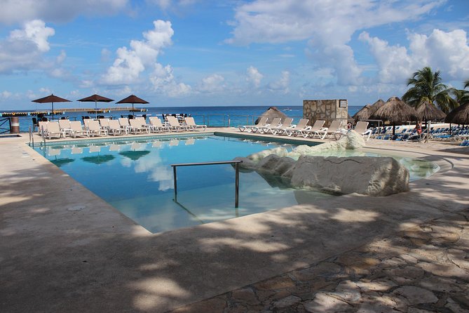 Fish Spa, Beach Break with Lounge Chairs, Umbrellas & Beach Area - Who will enjoy this Cozumel outing