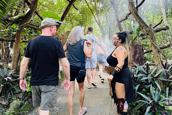 Food and Culture Tour from the past to the present in Cozumel - Entering the recreated Maya village