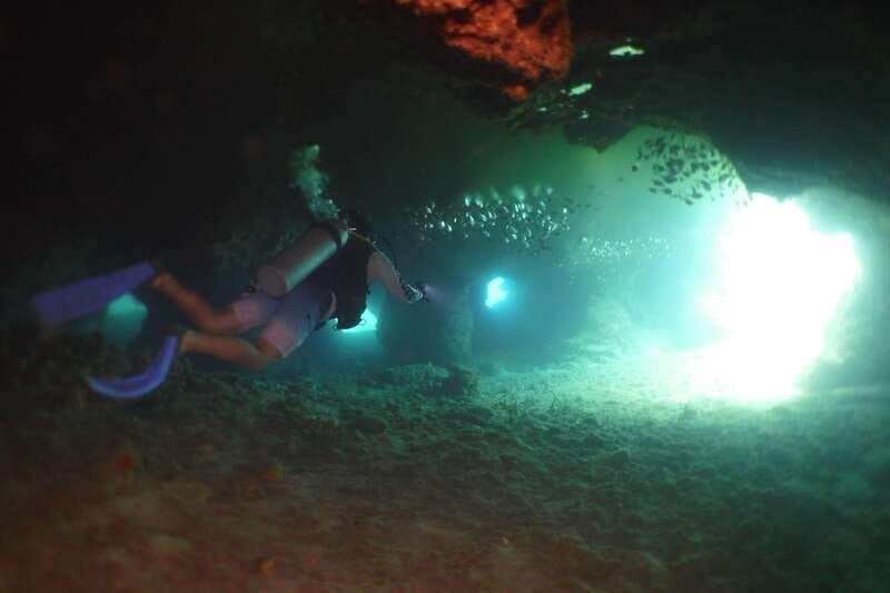 From Cozumel: Chankanaab Cozumel Scuba Diving - After the water session, Chankanaab becomes a beach day