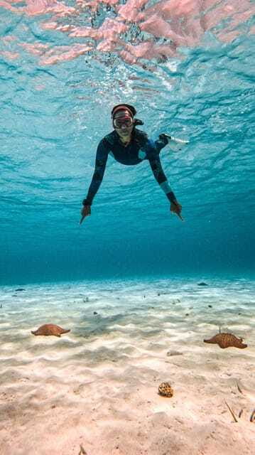 From Cozumel: Snorkel Private Charter to el Cielo & Cielito - El Cielito and the stingray encounter