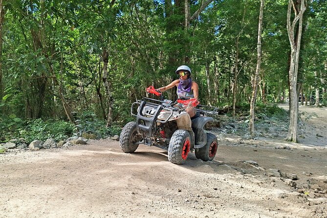 Jade Caverns and Mayan Village Cozumel ATV TOUR - Tequila tasting and other extras