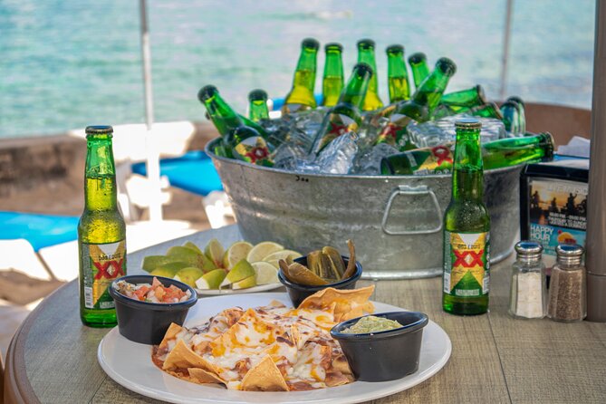 Money Bar All Inclusive Experience with Transportation - Food that goes beyond the usual beach snack menu
