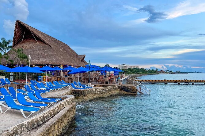 Money Bar Day Pass with Snorkel & Mexican Lunch - Beach chairs, umbrellas, and the view