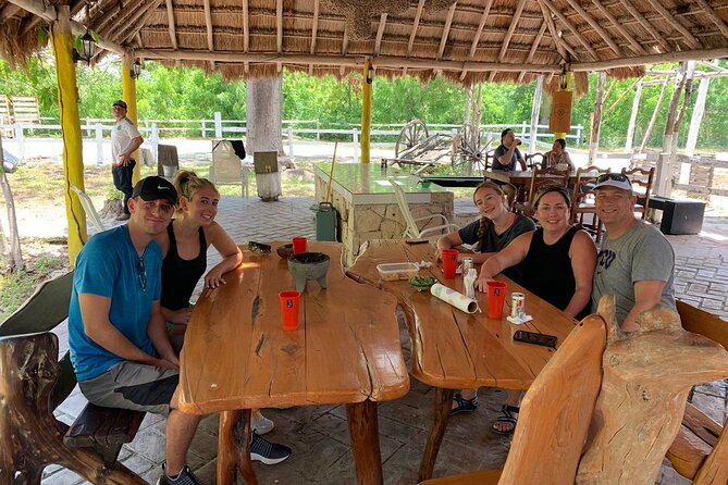 Off Road into Jungle to Mayan Caves, Hidden Ruins & Snorkel Tour - Cenote Aerolito de Paraiso and the water time