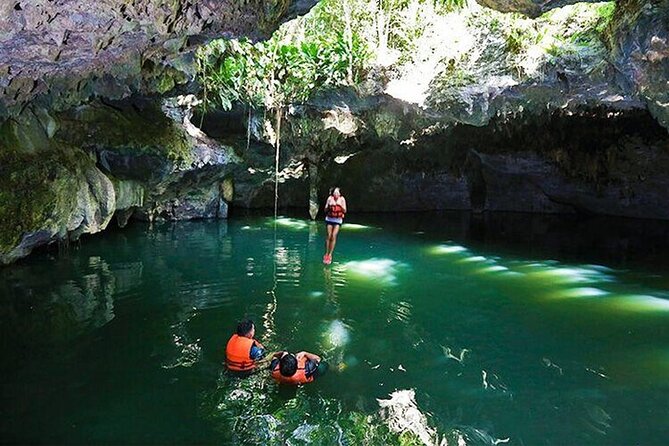 Off Road Ride to El Cedral town and Cenote Jade on ATVs - Cenote Jade and the question of swimming