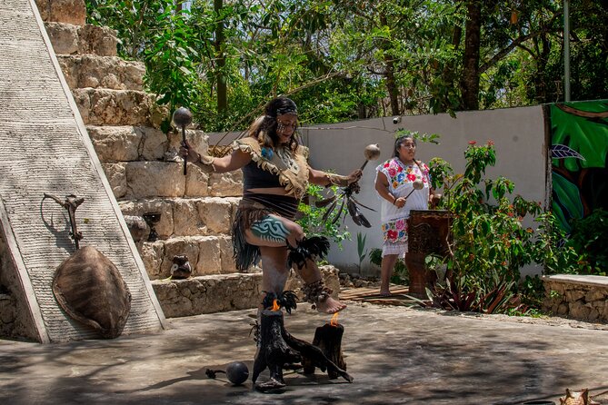 Otoch Cozumel Mayan Cultural Tour with Cenote, Tastings & Tequila - Making tortillas and tasting Mayan-style food