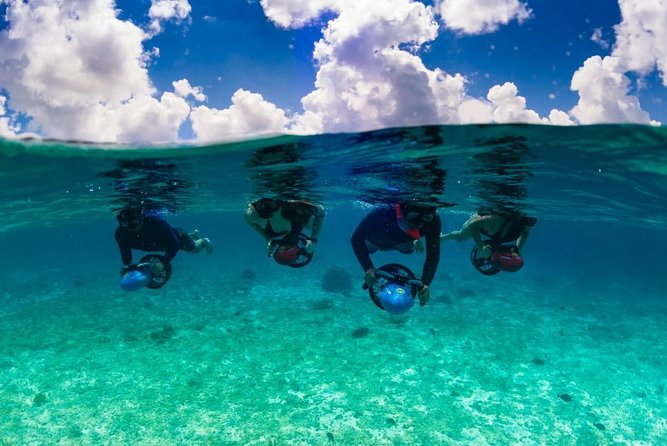 Power Snorkel by Sea Scooter & Flavored Tequila tasting - A small Cozumel outing with a useful motor