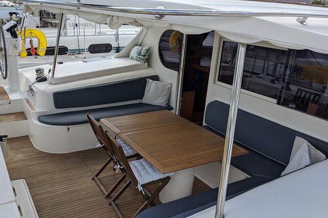 Private 6 Hrs 47 ft. Catamaran Snorkel & Cielo Charter (30p. max) - Who will get the most from this charter