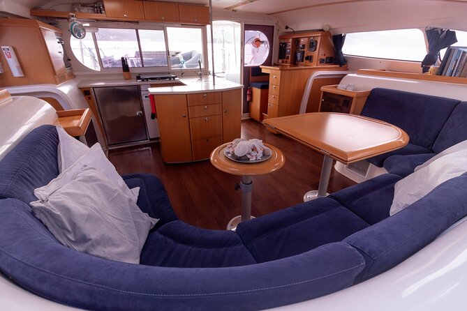 Private 6 Hrs 47 ft. Catamaran Snorkel & Cielo Charter (30p. max) - Guided reef snorkeling and the marine park stop