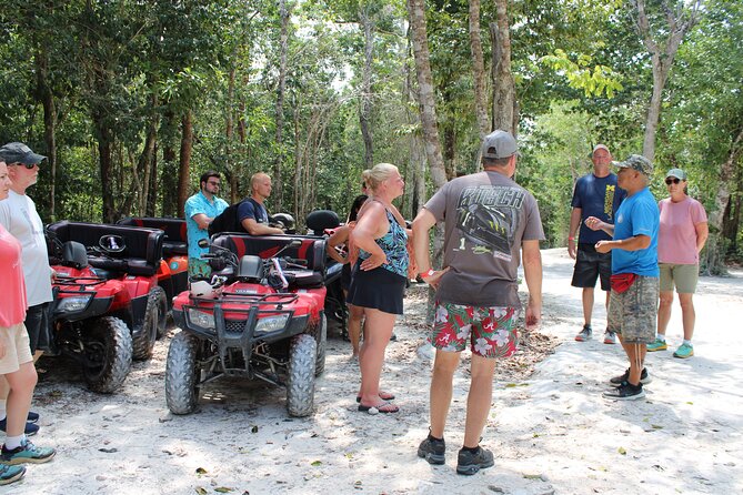 Private Buggy & ATV Tour to Jade Cavern Cenote: All-Inclusive - El Mirador, San Martin, and Chen Rio