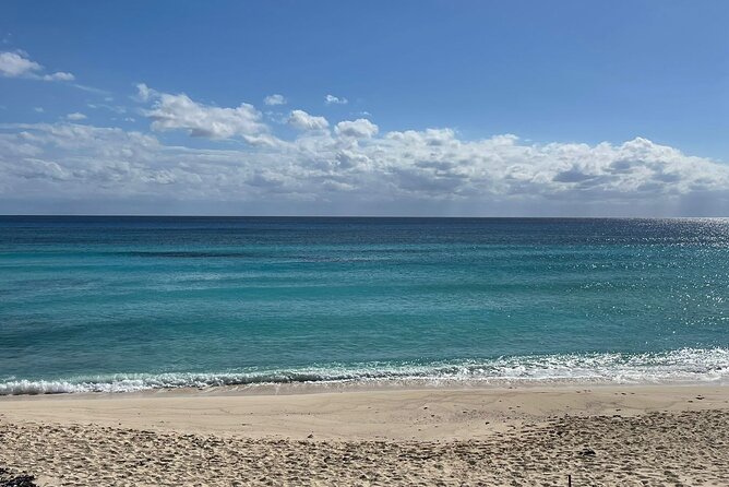 Private Cozumel Island Tour – Perfect Cruise Shore Excursion - Lunch and sea views at Playa Publica San Martin