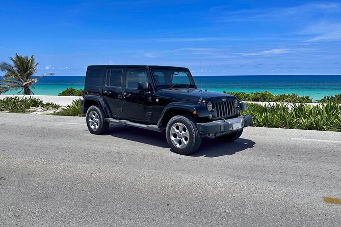 Private Cozumel Jeep and Jade Cavern Cenote Tour - Chen Rio offers a calmer water break