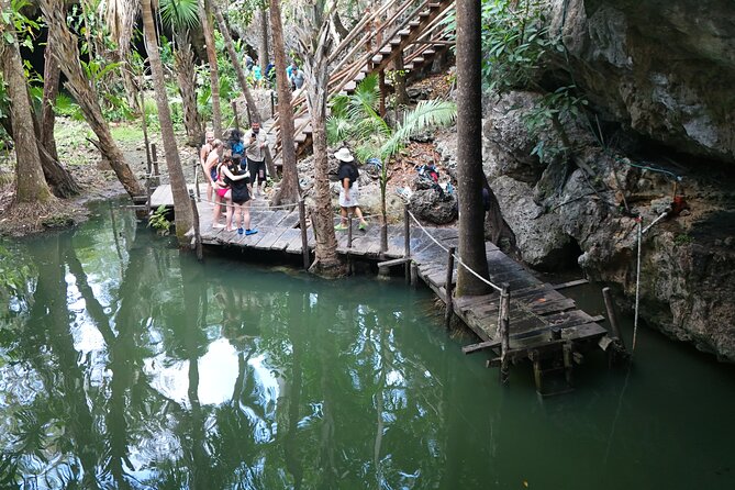 Private Jeep Cenotes Expedition in Cozumel – Swim & Mayan Park - San Martin Beach, fajitas and Cozumel’s open coast