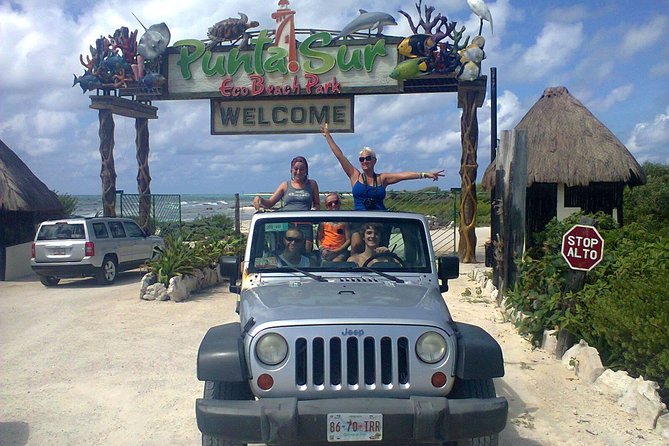 Private Jeep Excursion in Cozumel with Lunch and Snorkeling - Getting from the port to the first stop