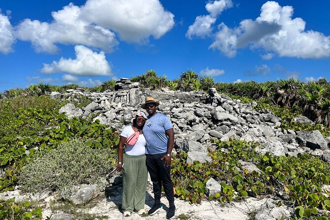 Private Mayan Ruins Tour with Cenote/caves and Mexican Picnic - Playa Chen Rio starts the day with Caribbean views