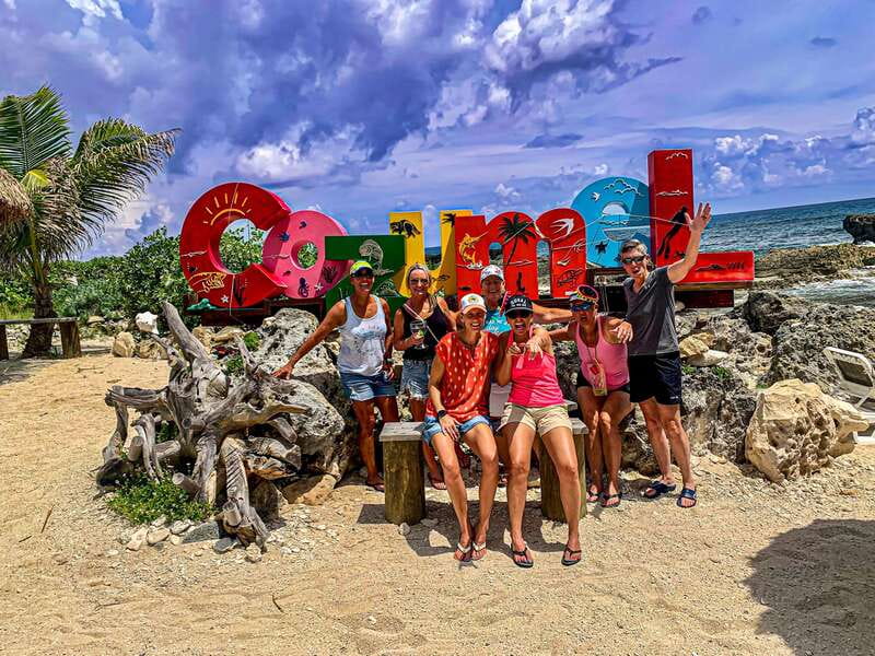 Private Van Service. Tasting the best of Cozumel - Downtown, Santa Cruz Church, and Cozumel’s past