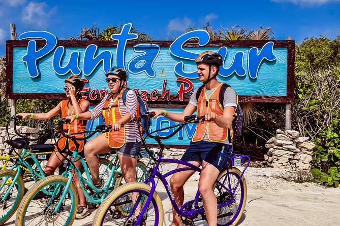 Punta Sur Eco Beach Park Electric Bike Tour in Cozumel - Anemona del Mar and a practical lunch break