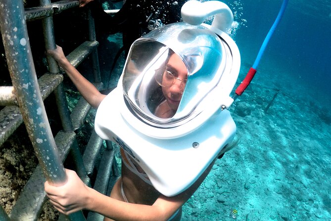 SeaTrek Underwater Helmet Diving Experience in Downtown Cozumel - What the Helmet Feels Like Underwater